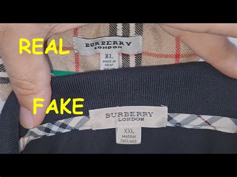 polo burberry original vs fake|real Burberry polo shirts.